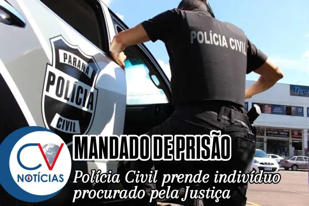 Procurado pela Justiça é preso pela Polícia Civil de Campo Largo por furto em Clínica Veterinária