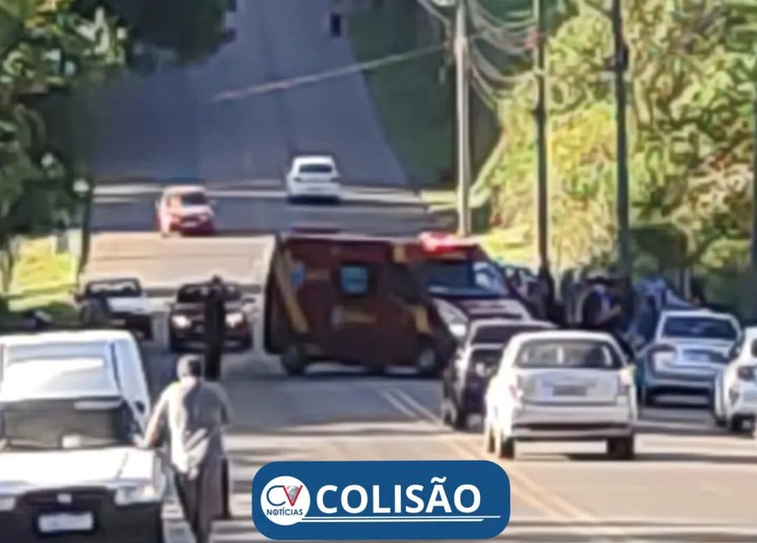 Motociclista fica gravemente ferido em colisão na Estrada da Ratada, em Campo Largo
