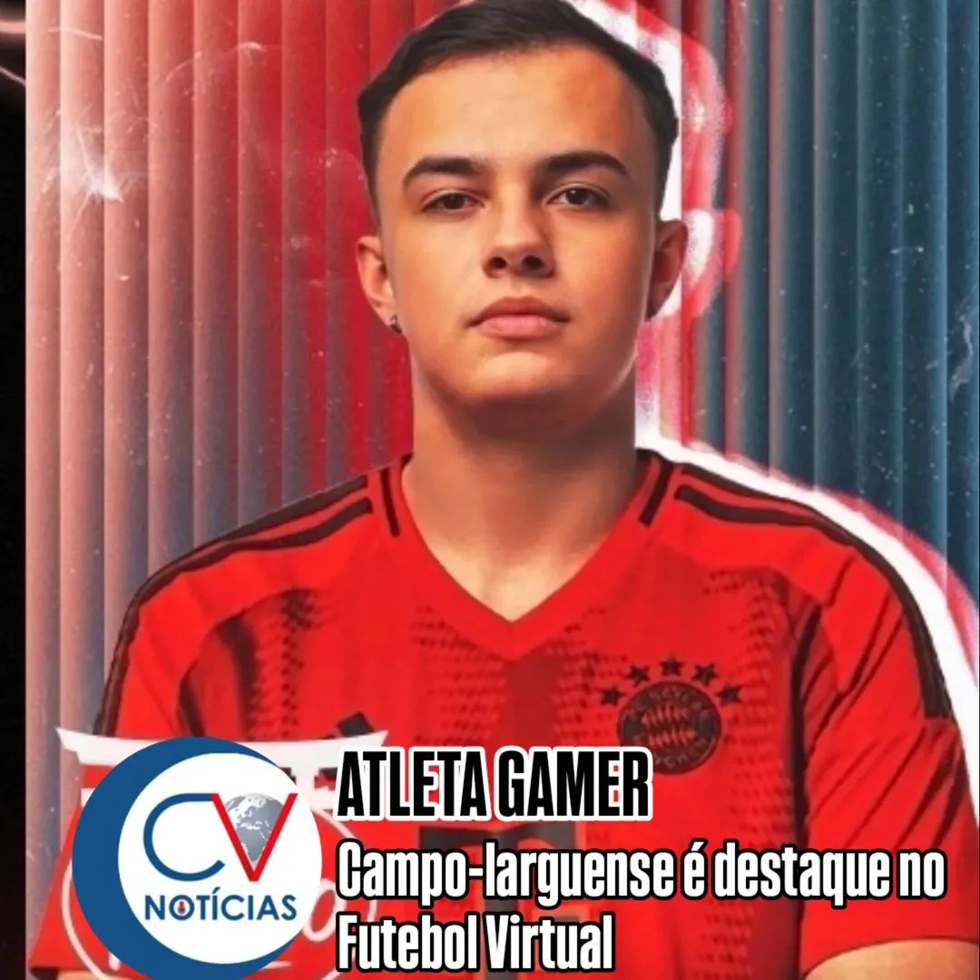 ​Jovem de Campo Largo recebe homenagem por destaque no cenário dos eSports