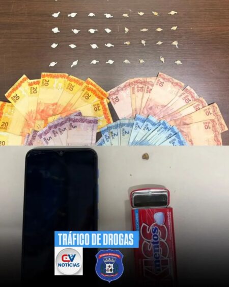 Guarda Municipal prende dois homens por tráfico de drogas em Campo Largo