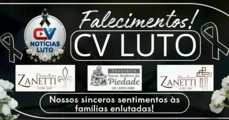 FALECIMENTOS – 17 à 23/08