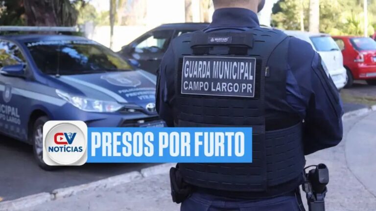 Dois homens são presos com cinco pneus de caminhão furtados em Ponta Grossa